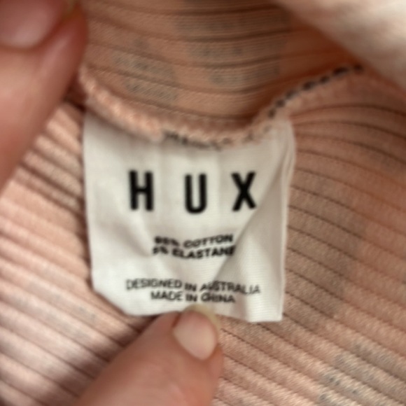 Hux Staycation Ocelot Rib Knit Shirt - Picture 7 of 8